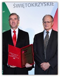 Wręczenie certyfikatu Przedsiębiorstwo Fair Play 2009 dla Megatem EC-Lublin